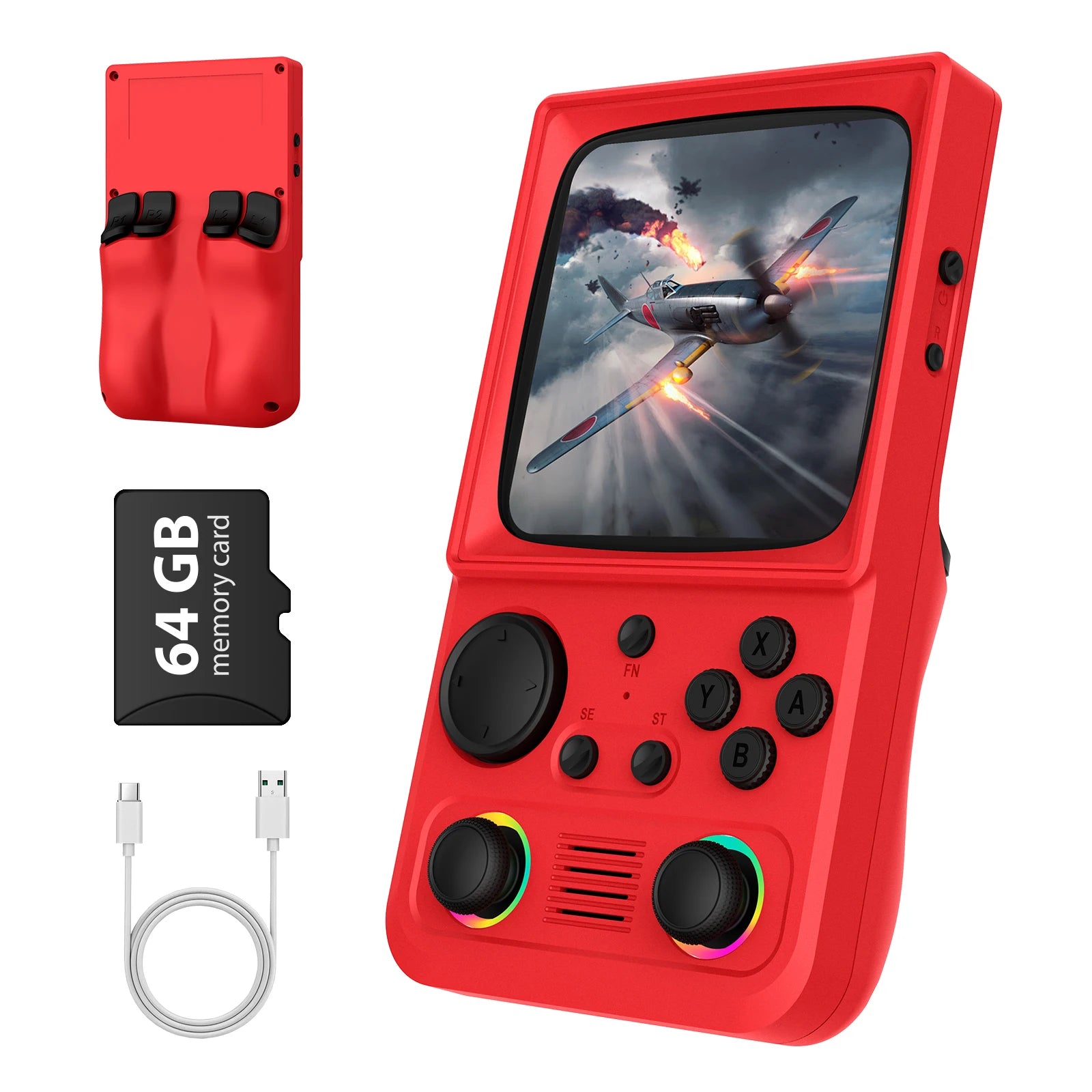 AISLPC R36T MAX Handheld Game Console 64/128G 4.0" IPS Screen 22000+Games 5G Portable Pocket Game Player TAVEN System LLC