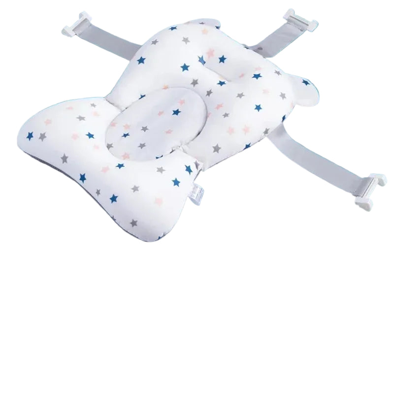 Portable Baby Bathtub Pad Ajustable Bath Tub Shower Cushion Newborn Support Seat Mat Foldable Baby Bath Seat Floating Water Pad TAVEN System LLC