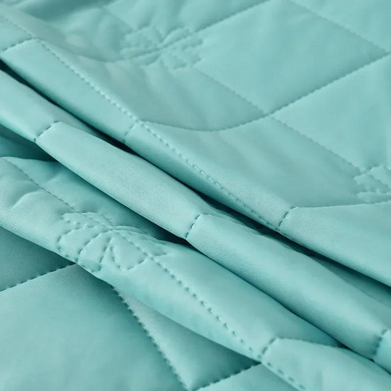 Large Cooling Blanket for SleepersDual-Sided Soft&Lightweight Summer Bedding,100% Polyester Woven Quilted Throw,Machine Washable TAVEN System LLC