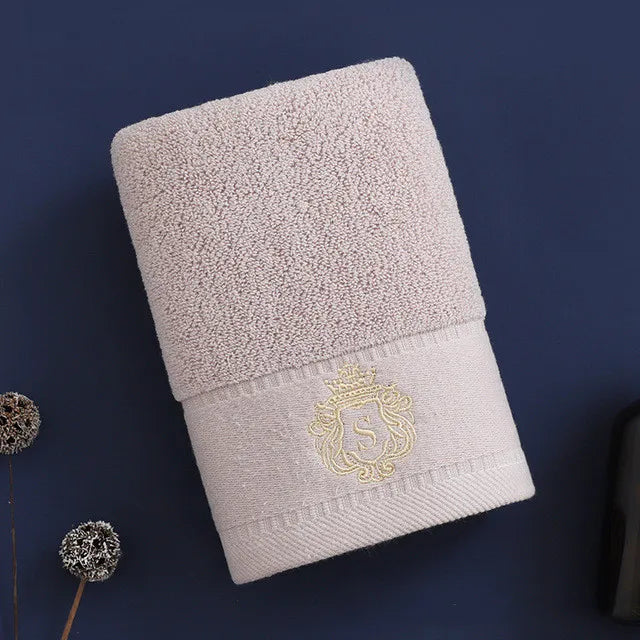 1/2/3pcs Bathroom Towels Sets Embroidered Cotton Big Bath Towels 70x140cm and 35x75cm Face Shower Daily Use Towels 수건 세트 Toallas TAVEN System LLC