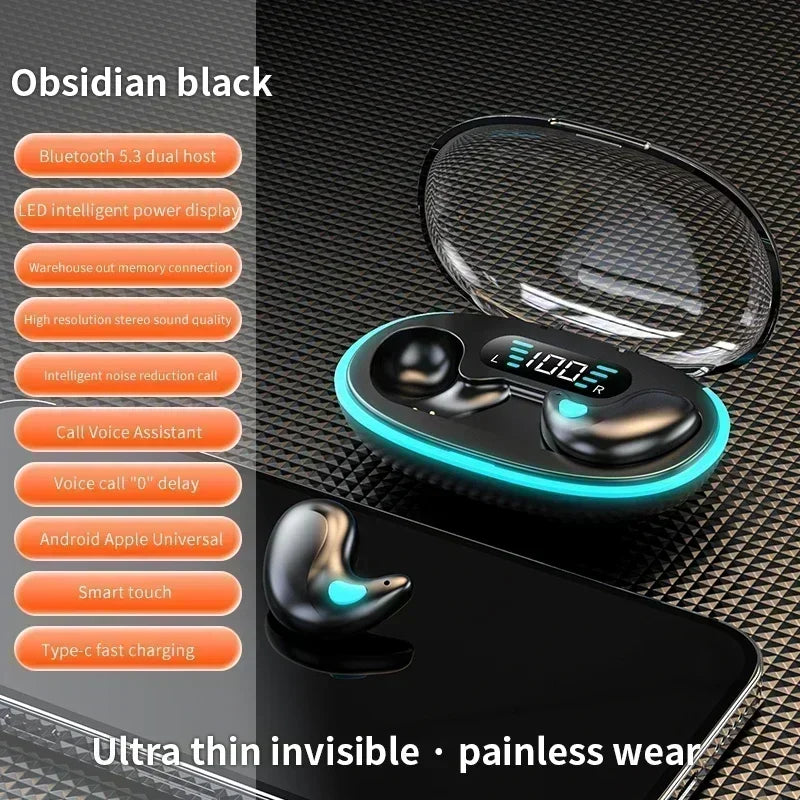 TWS Earphones Wireless Earphones Headphones Noise Reduction Sport Game Sleep Bluetooth Earbuds for all smartphones TAVEN System LLC