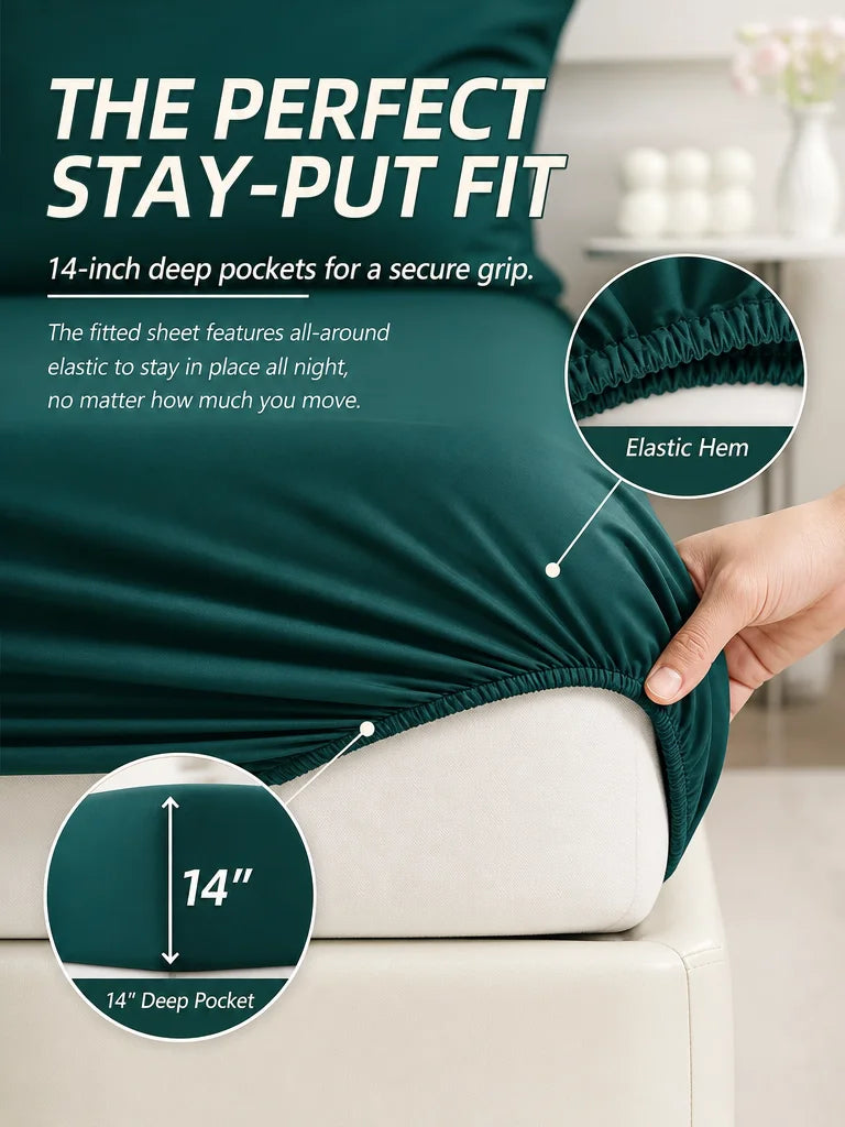 5pcs/7pcs Twin Full Queen King Bedding Sets Home Decor Comforter Flat Sheet Fitted Sheet Pillowcases Sleeping Sets TAVEN System LLC