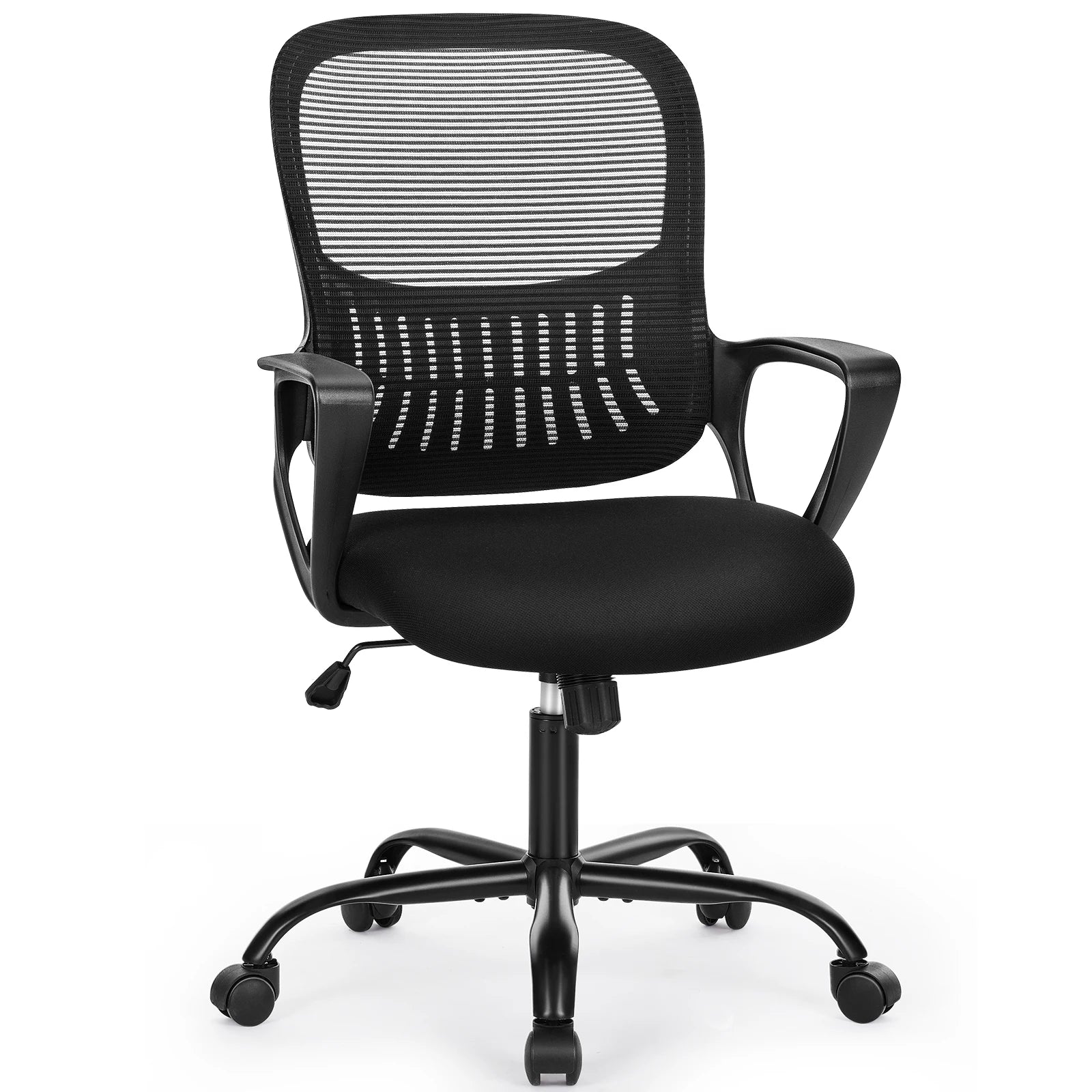 JHK Ergonomic Mesh Office Chair with Flip-Up Arms and Wheels TAVEN System LLC