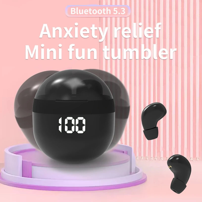 Heavy Bass Sleep Headphones Wireless Bluetooth Earphones With Mic Sports Earbuds Noise Reduction Mini HD Headset For Smart Phone TAVEN System LLC