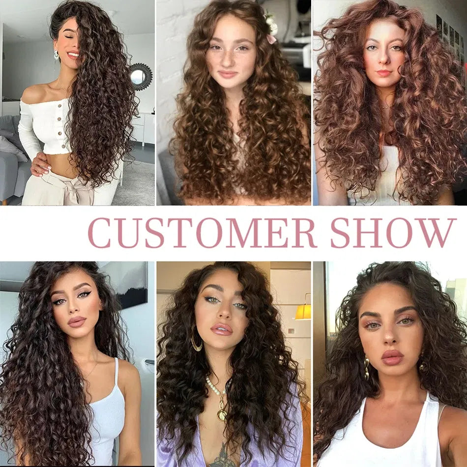 Color: P6/27, Length: 12 inches, Items per Package: 20 pcs - Water Wave Tape in Human Hair Extensions 2g/pcs Dark Brown Real Human Hair Adhesive Invisible Keratin Hair Extensions for Women Taven