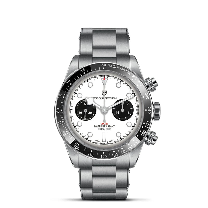 2026 New PAGANI DESIGN Panda Men's Watches Luxury Quartz Chronograph Waterproof AR Sapphire Mirror Sports Watch For Men Luminous - TAVEN System LLC