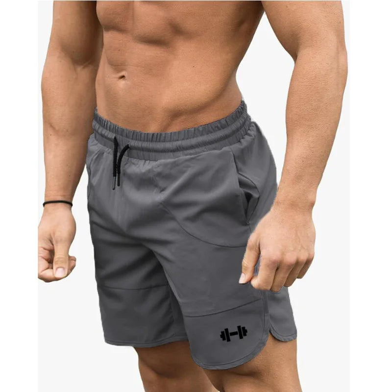 Summer Mens Casual Shorts Gym Wear Fitness Workout Shorts Men Sport Short Pants Tennis Basketball Soccer Training Running Shorts TAVEN System LLC