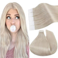 Ugeat Remy Blonde Tape In Human Hair Extensions