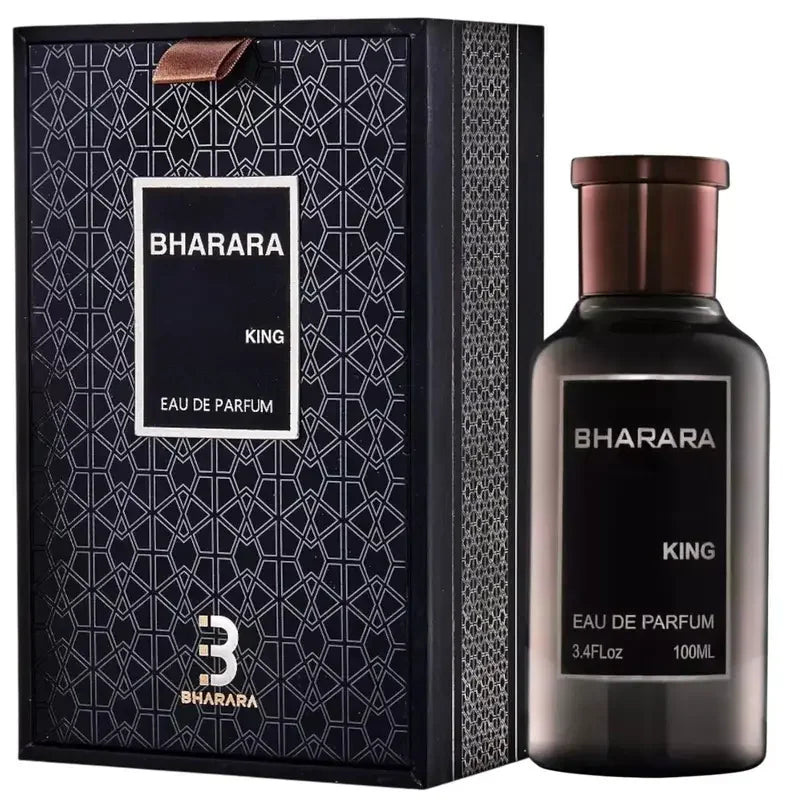 Bharara King Eau de Parfum 3.4oz/100ml Woody Spicy Fragrance for Men with Travel Spray TAVEN System LLC