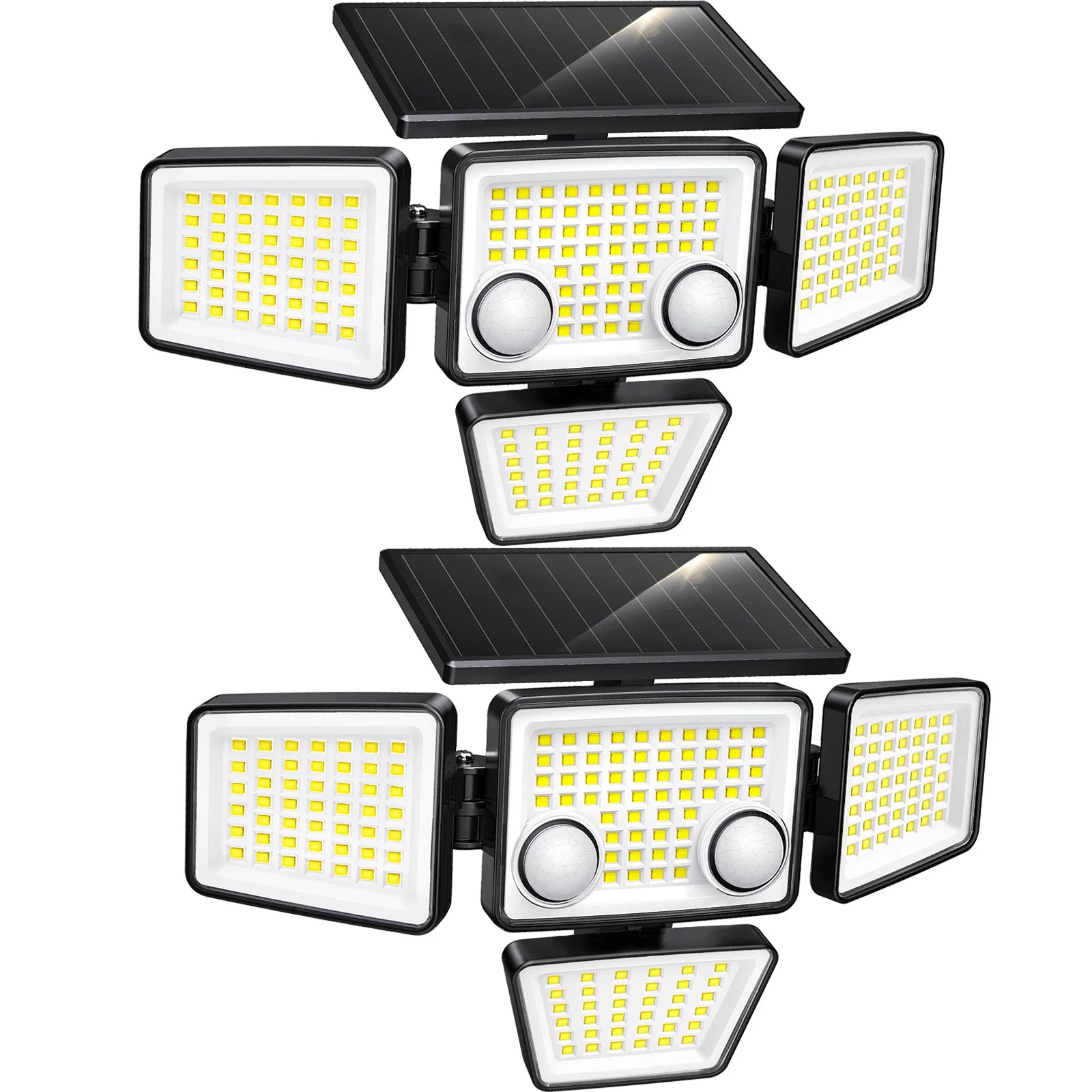 3000LM 188 LED solar motion sensor security light for outdoors
