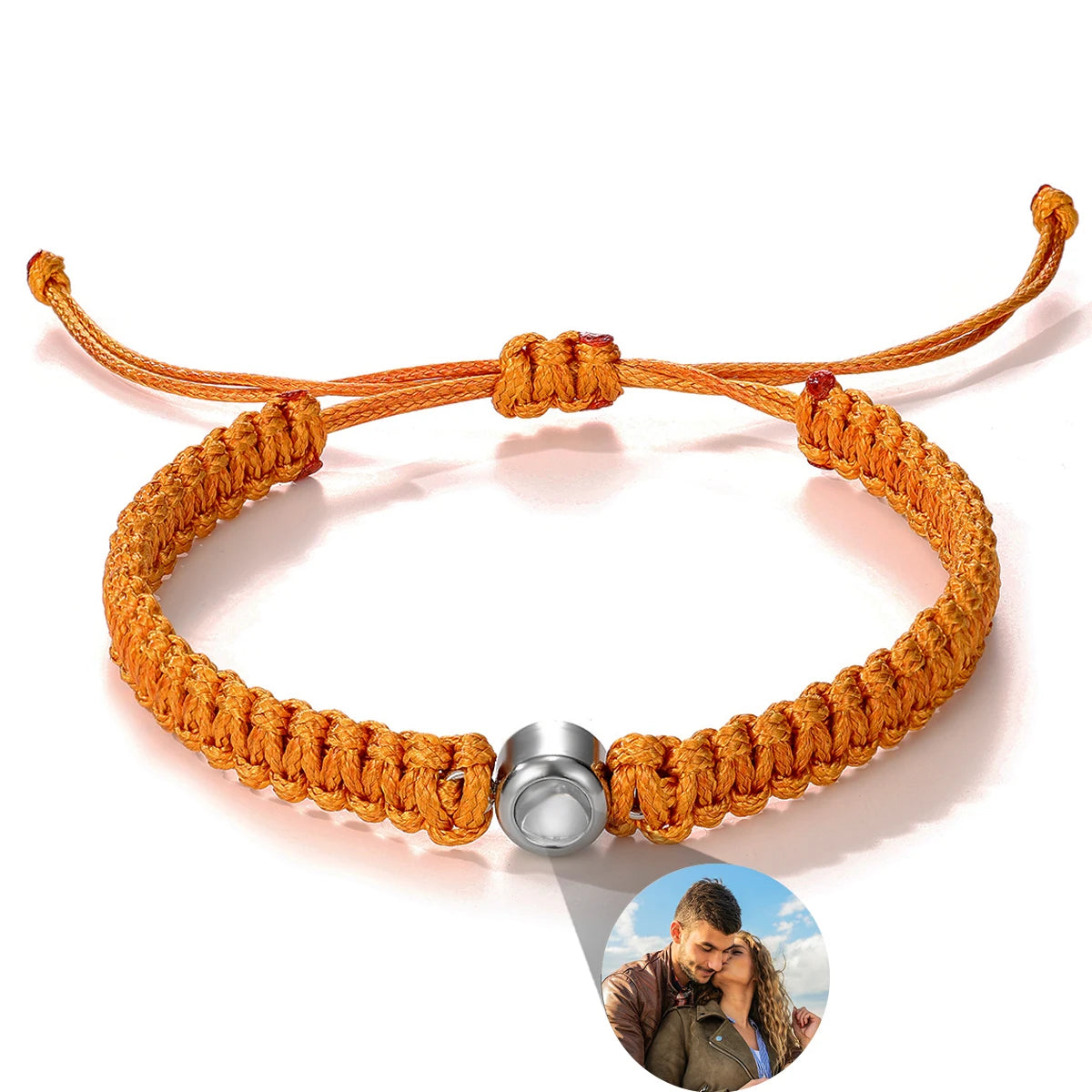 Customized Bracelet With Picture Inside Projection Bracelet For Women Men Family Pet Couple Memorial Anniversary Jewelry Gift TAVEN System LLC