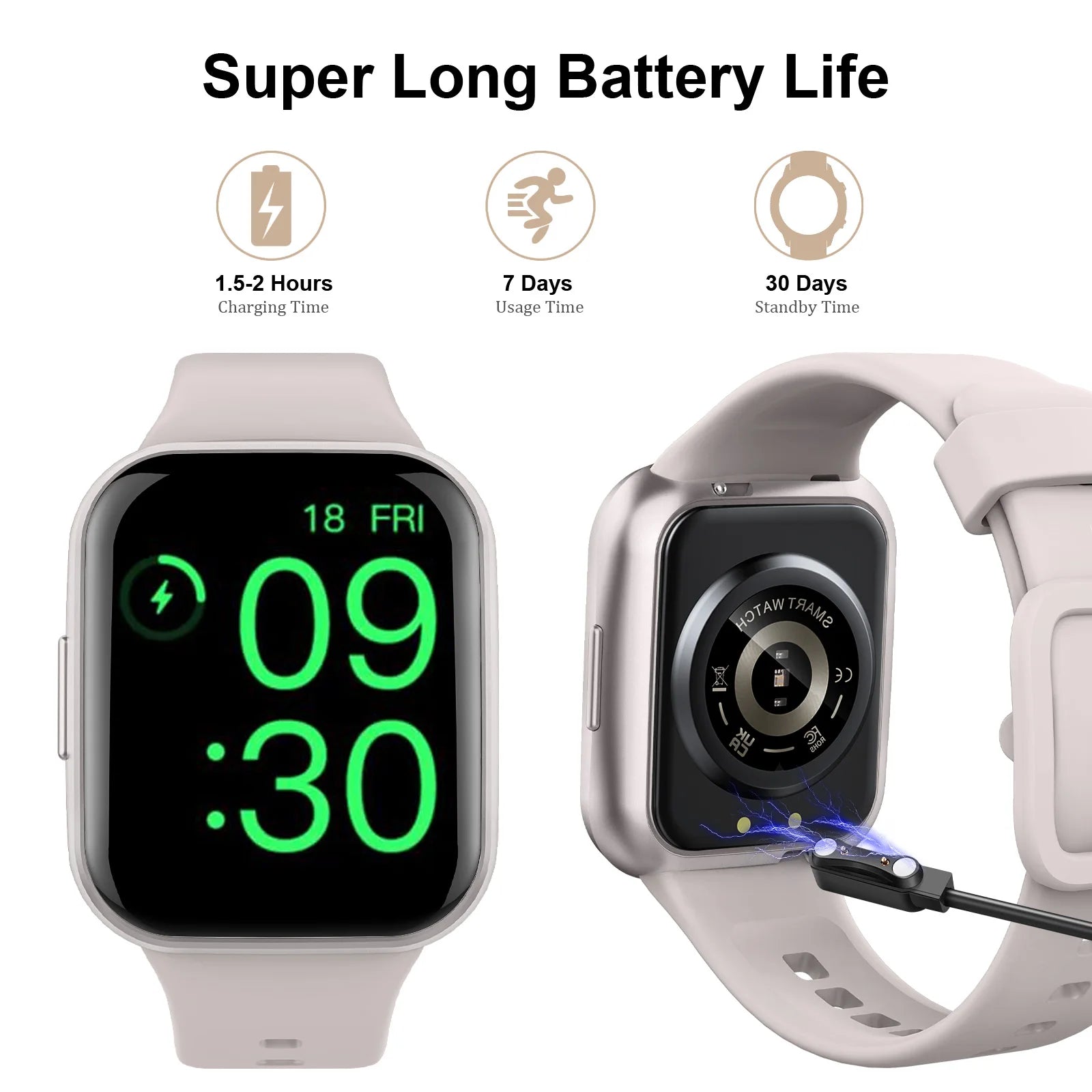 Smart Watch, Fitness Tracker Watch for Men Women, 1.69'' Touch Smartwatch Fitness Watch with Pedometer/Sleep Monitor. TAVEN System LLC