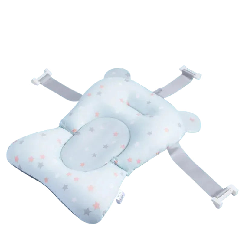 Portable Baby Bathtub Pad Ajustable Bath Tub Shower Cushion Newborn Support Seat Mat Foldable Baby Bath Seat Floating Water Pad TAVEN System LLC