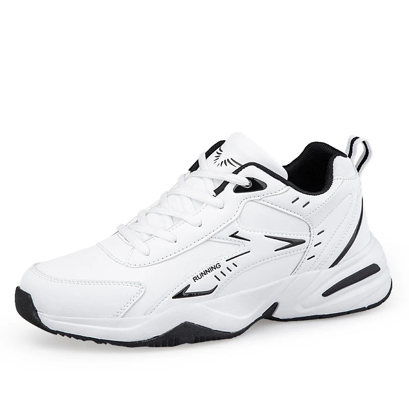 Men Waterproof Leather Hiking Shoes Outdoor Sports Sneakers