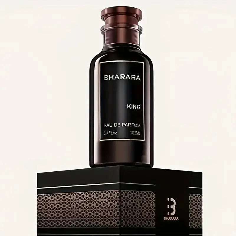 Bharara King Eau de Parfum 3.4oz/100ml Woody Spicy Fragrance for Men with Travel Spray TAVEN System LLC