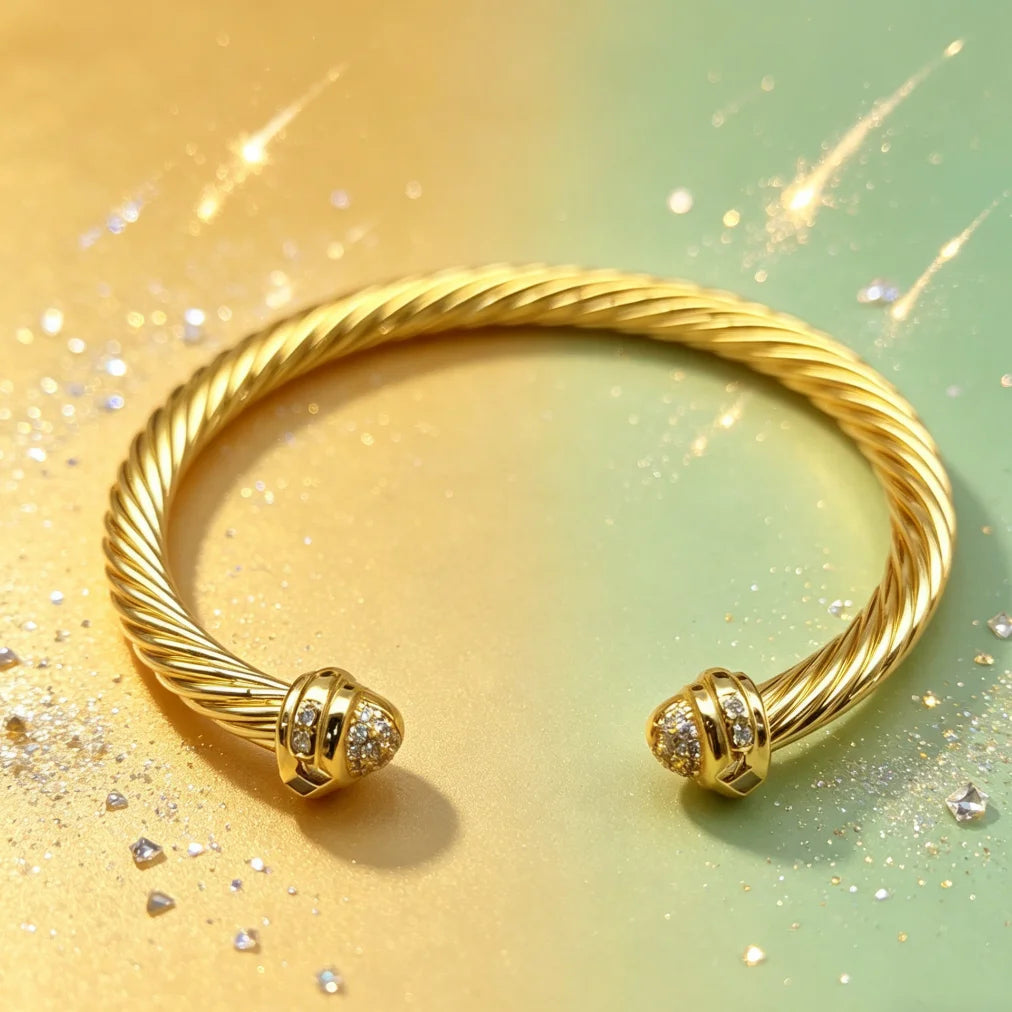 2026 New High-Quality Bangle Series Jewelry Minimalist Fashion Design Valentine's Day Gift Suitable for Any Occasion  SZ11 TAVEN System LLC