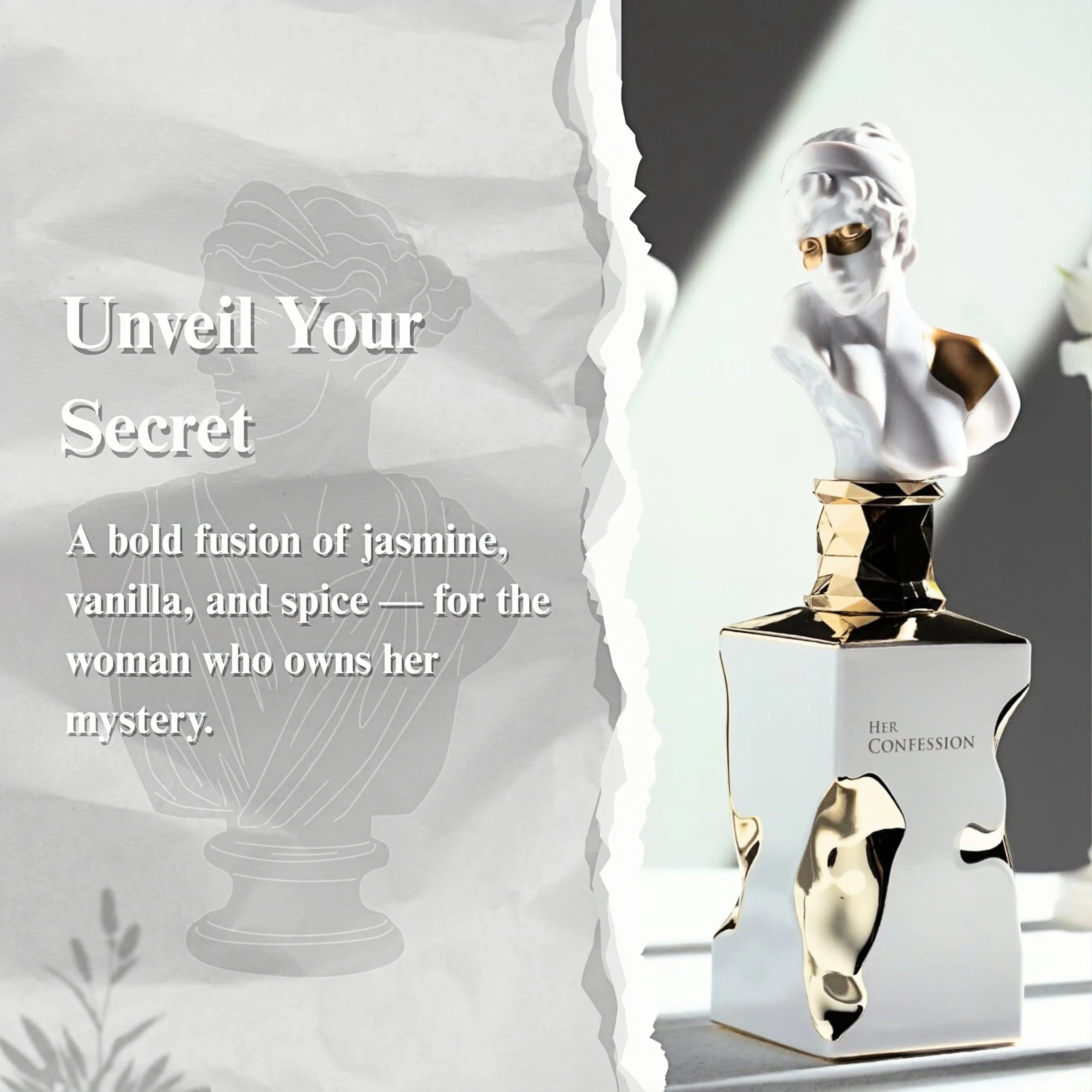 Exquisite Statue - Arabian Perfume for Women - 100 ml / 3.4 fl oz - Luxurious Middle Eastern Eau de Toilette for Women - Fresh, TAVEN System LLC