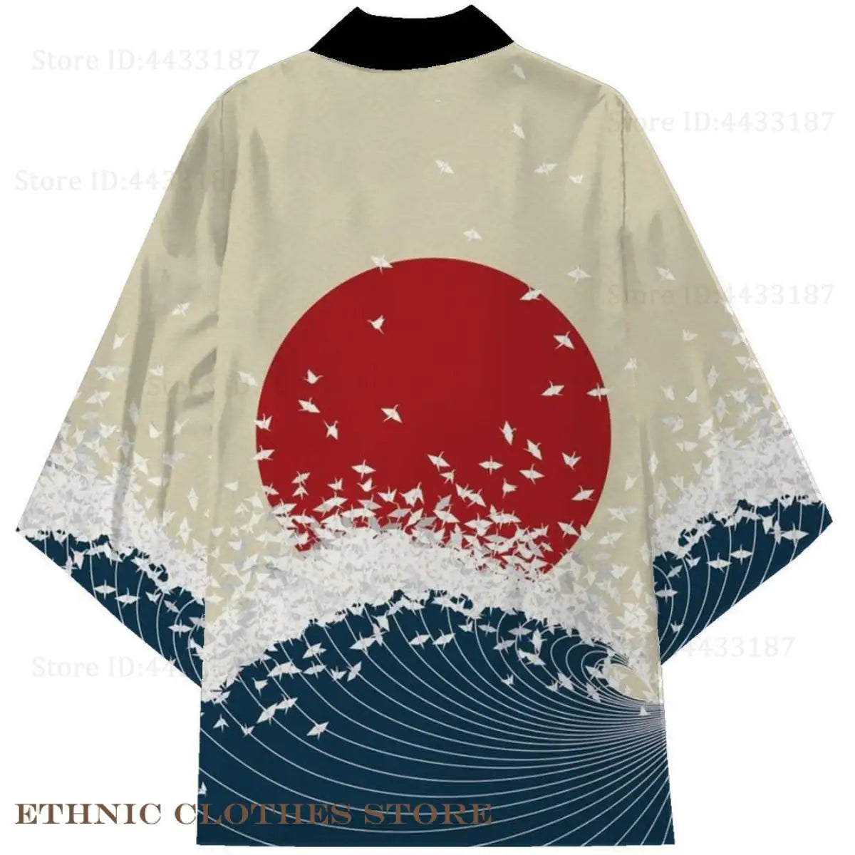 Oversize 3XL 4XL 5XL Japanese Kimono Cardigan Traditional Men's Samurai Cosplay Costume Chinese Style Print Dragon Yukata Haori TAVEN System LLC