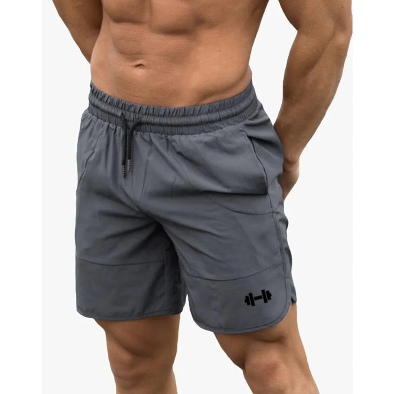 Summer Mens Casual Shorts Gym Wear Fitness Workout Shorts Men Sport Short Pants Tennis Basketball Soccer Training Running Shorts TAVEN System LLC