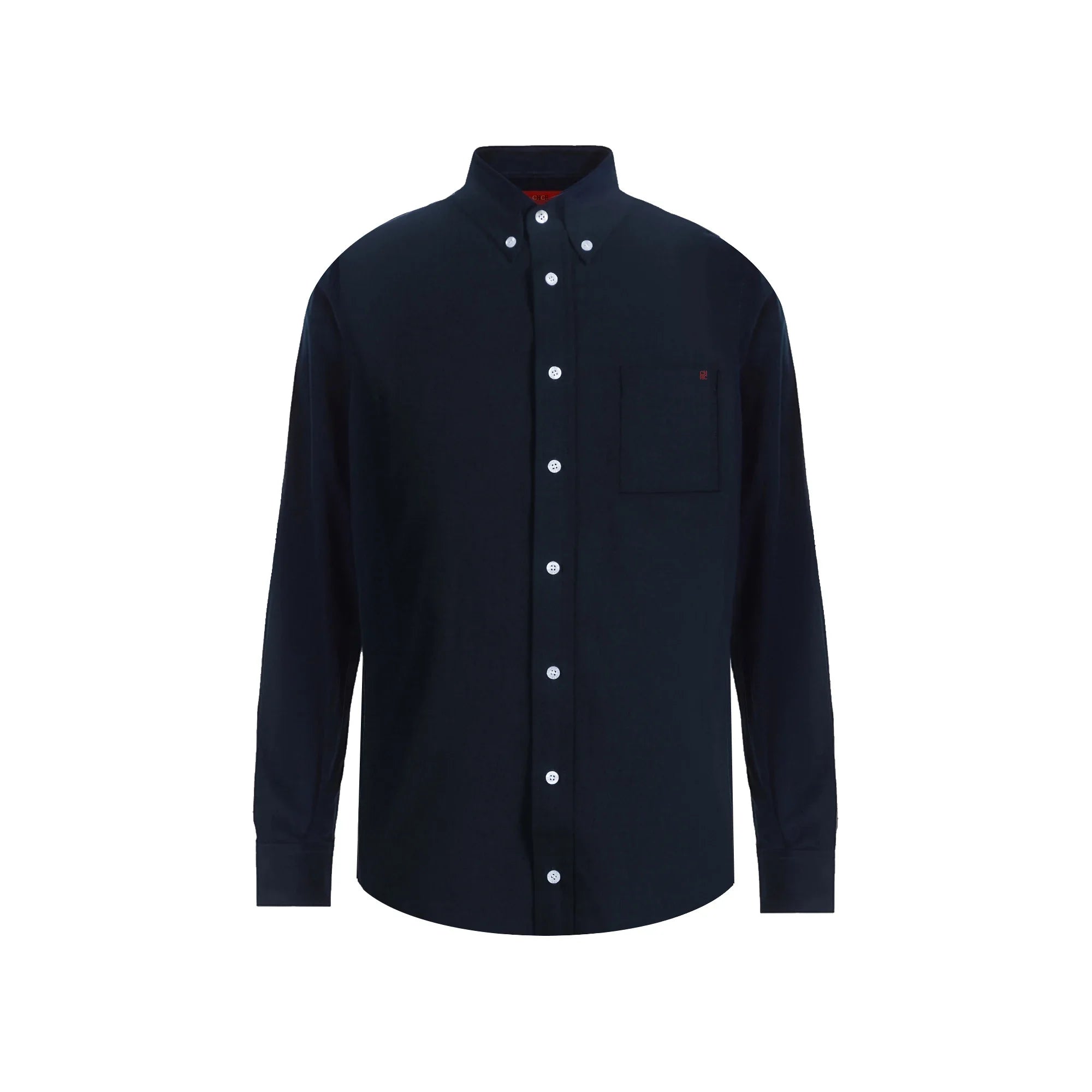 Men Embroidered Cotton Shirt Streetwear Loose Floral Long Sleeve TAVEN System LLC