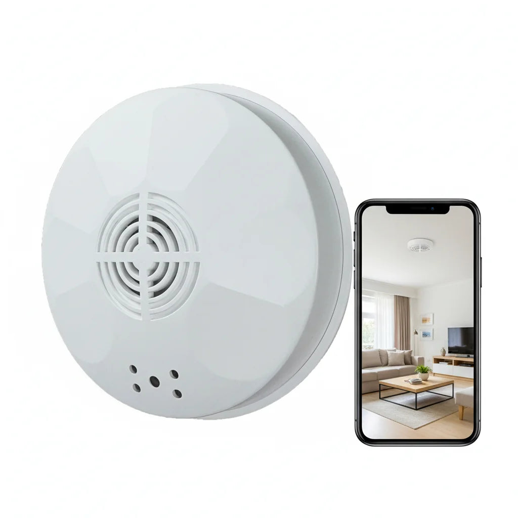 Mini Security Camera 1080P HD, WiFi Remote View, Motion Detection & Recording, Ceiling-Mounted for Home/Office/Hotel Indoor Use TAVEN System LLC