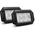 Nilight 18W Flush Mount LED Driving Lights 2PCS, Spot Beam Off Road Work Light Bar for Jeep Wrangler, Toyota Tacoma, Truck, ATV, UTV, Bumper Auxiliary Lamp TAVEN System LLC