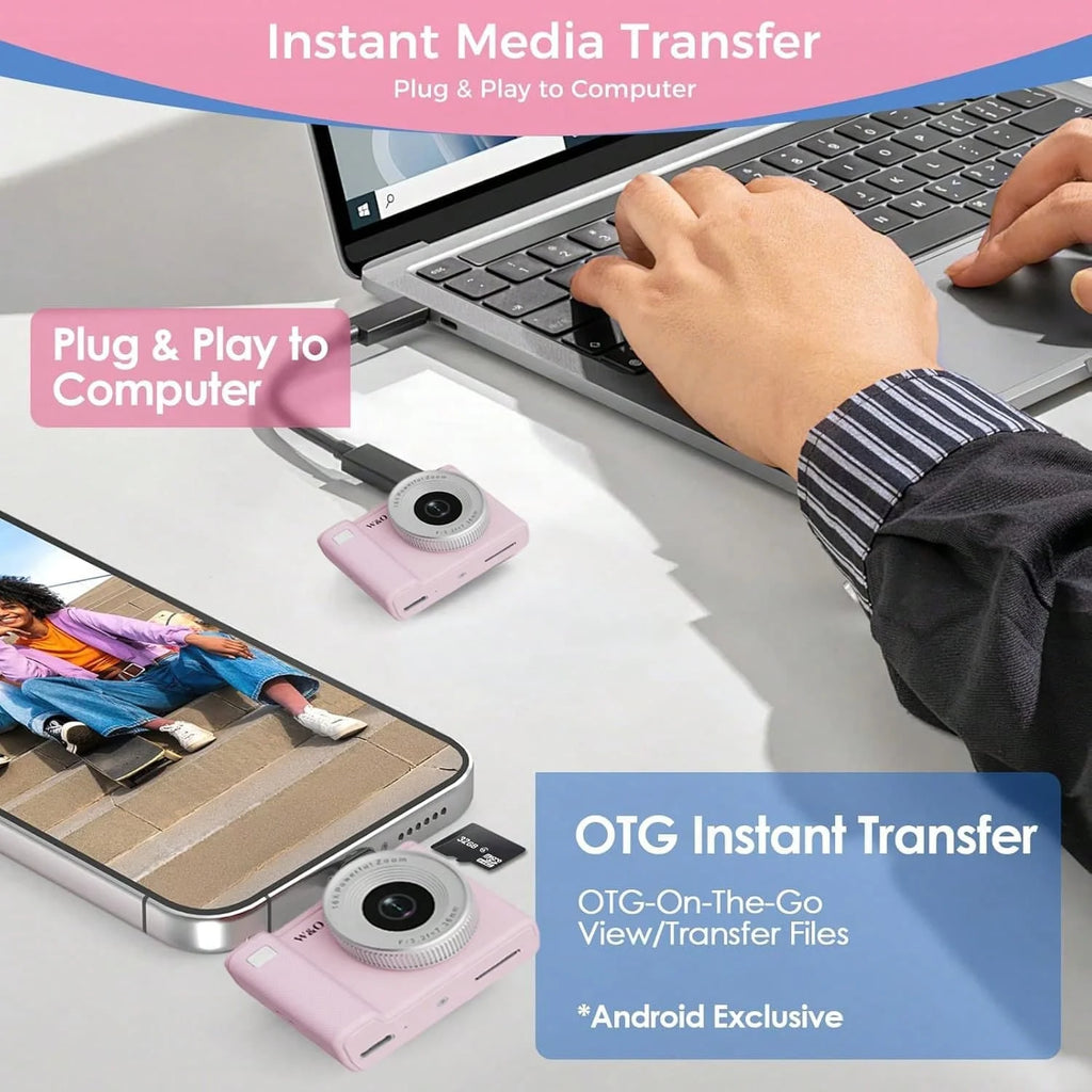 Mini Camera 1080P HD Video Recorder - Keychain Digital Video Camera with 32GB Card and Long Battery Life, Ultra-Portable Mini Camera for Travel/Vlog/Night Shooting, Supports Time-Lapse Shooting, Video Recording TAVEN System LLC