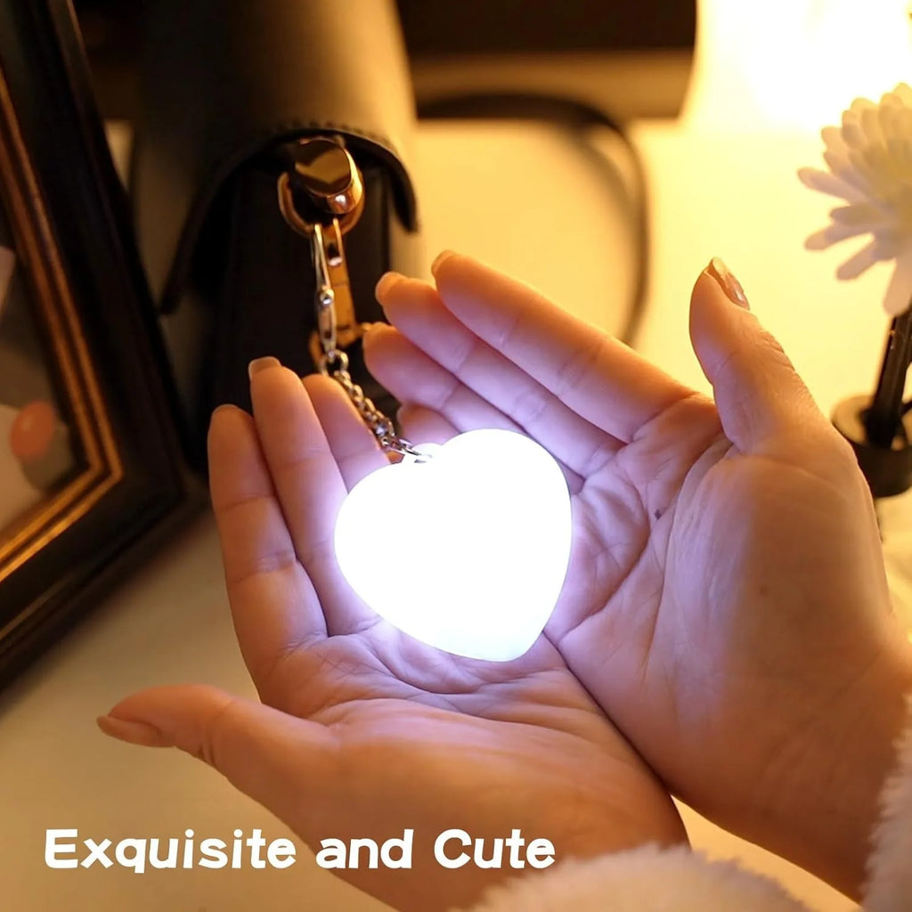 with Auto Sensor, Touch Control, Rechargeable Heart Shaped Handbag Light for Inside Purse, Perfect Valentine Gifts for Women TAVEN System LLC