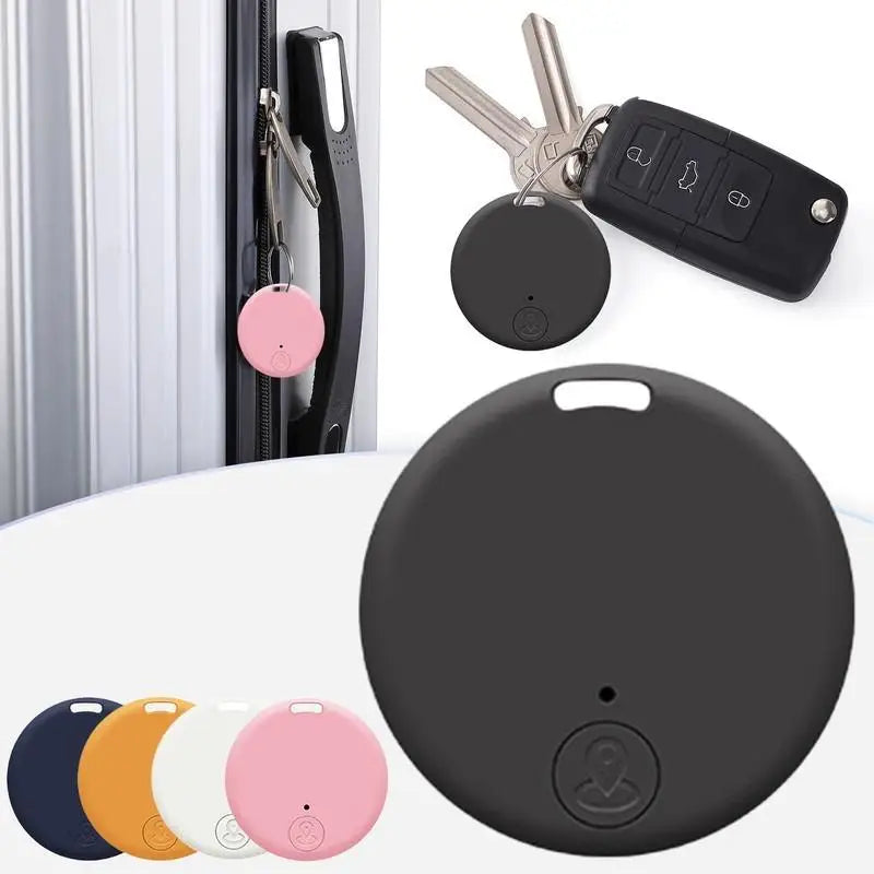 Mini GPS Mobile Bluetooth 5.0 Tracker Anti-Lost Device Round Anti-Lost Device Pet Kids Bag Wallet Tracking Smart Finder Locator TAVEN System LLC