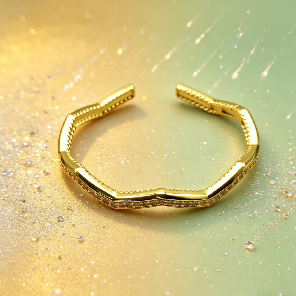2026 New High-Quality Bangle Series Jewelry Minimalist Fashion Design Valentine's Day Gift Suitable for Any Occasion  SZ11 TAVEN System LLC
