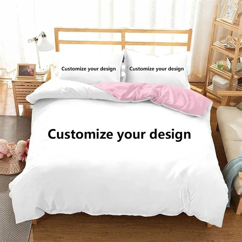 New Custom Bedding Set Customized 3D Printed Duvet Cover Sets with Pillowcase Twin Full Queen King Size POD Dropshipping TAVEN System LLC