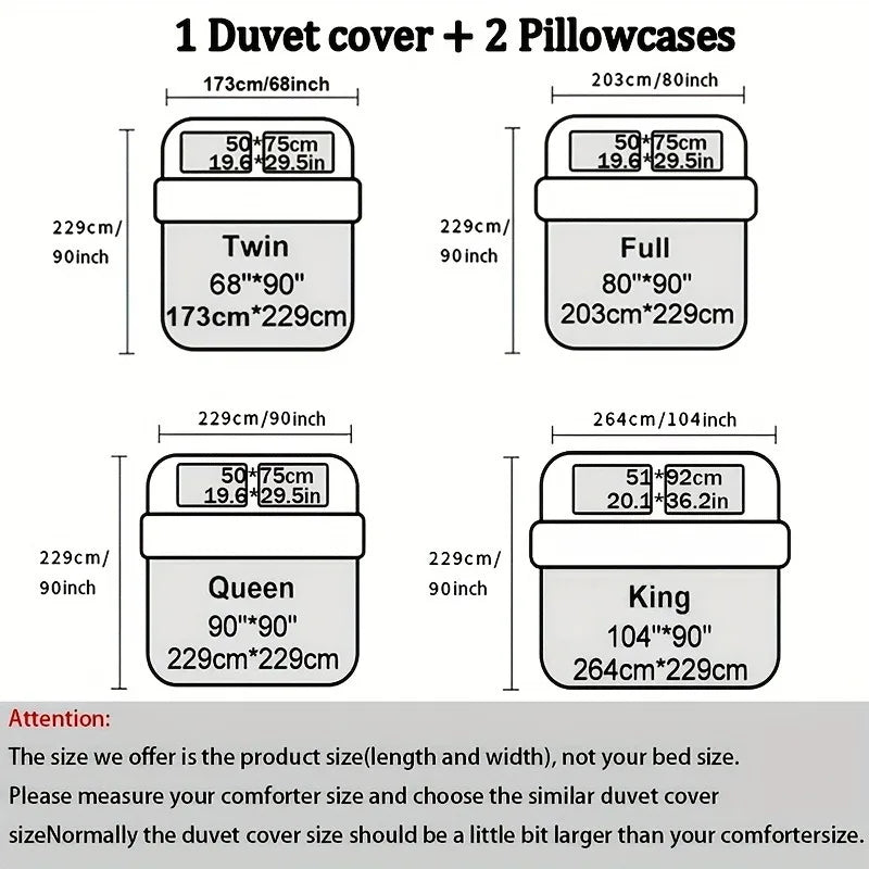 Safndot 3pcs Digital Print Quilt Cover Set Cool Technology Four Seasons Red Blue Four Sizes Available TAVEN System LLC