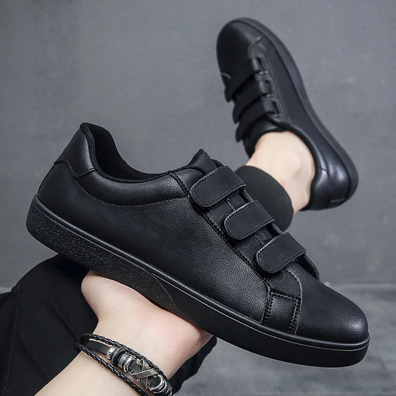 Men White Skateboard Shoes Non Slip Casual Loafers Sneakers TAVEN System LLC