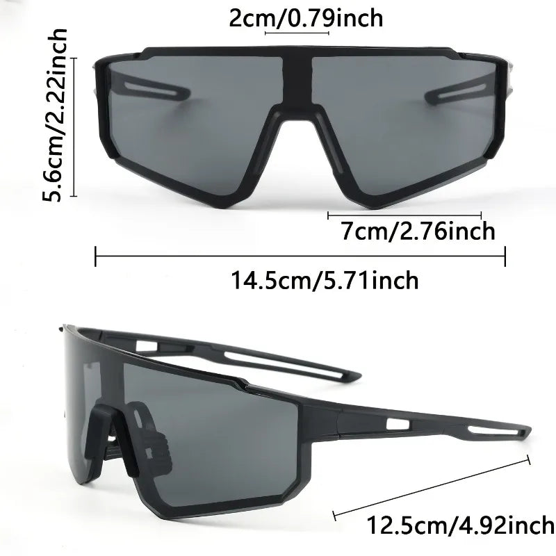 1pc Men'S Large Frame Fashion Glasses Lightweight & Durable for Daily Life & Activities Casual Style Ordinary Decorative Glasses TAVEN System LLC