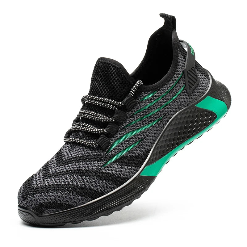 Men Work Safety Shoes Anti-puncture Working Sneakers Male Indestructible Work Shoes Men Boots Lightweight Men Shoes Safety Boots TAVEN System LLC