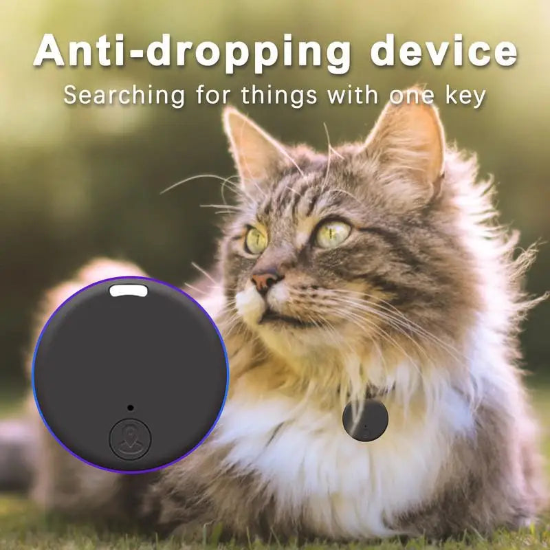 Mini GPS Mobile Bluetooth 5.0 Tracker Anti-Lost Device Round Anti-Lost Device Pet Kids Bag Wallet Tracking Smart Finder Locator TAVEN System LLC