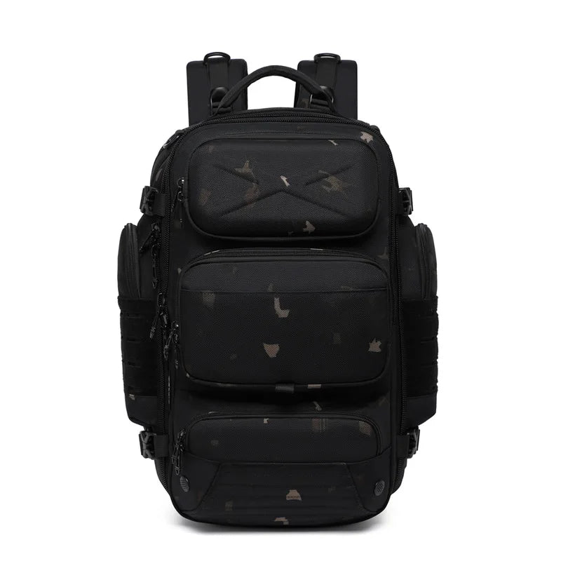 Men Travel Backpack Oxford 15.6 Inch Laptop Bag Shoe Compartment TAVEN System LLC