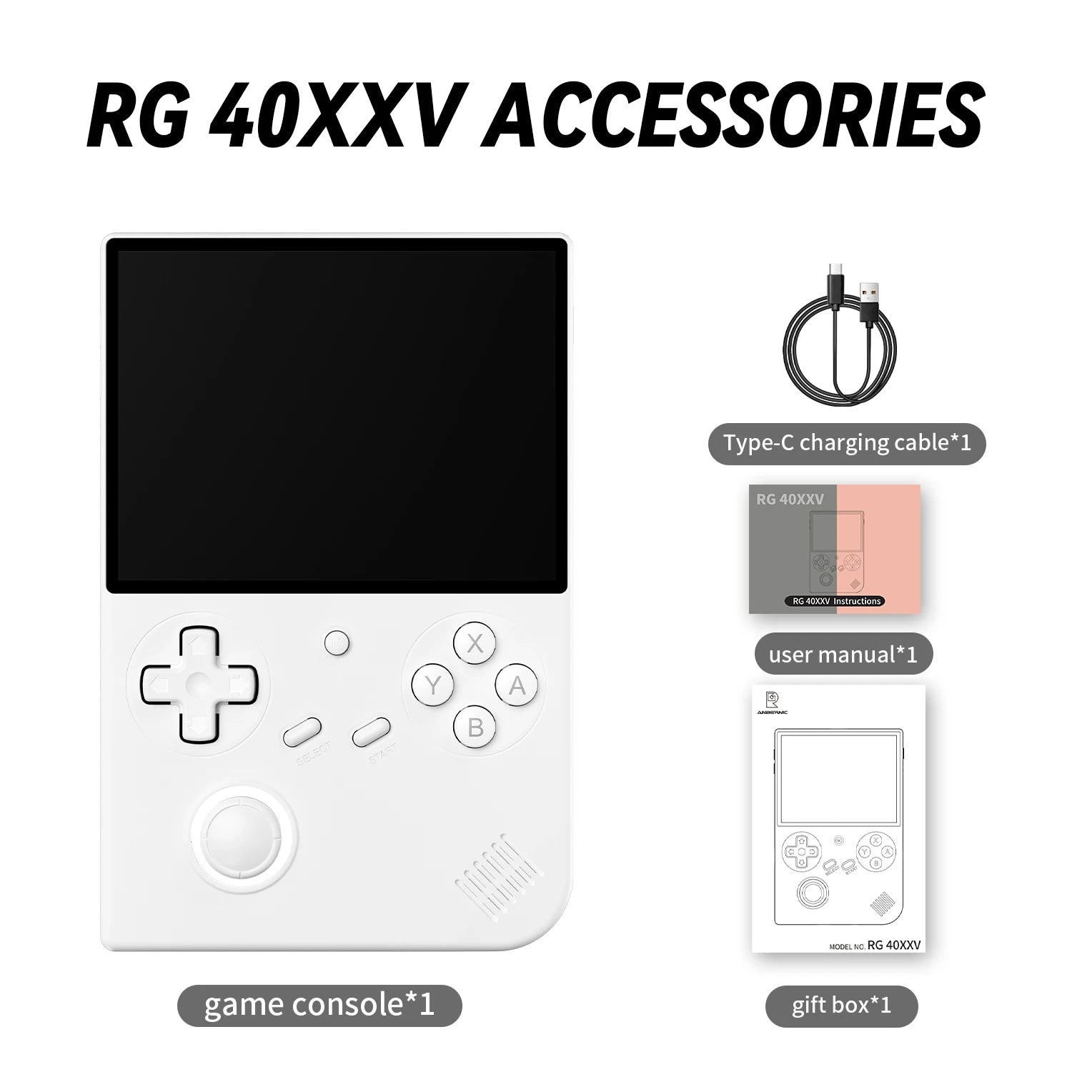 ANBERNIC RG40XXV & RG35XX Plus Retro Handheld Game Console 640*480 IPS Screen Linux 64-bit 5000Games Support WIFI,Bluetooth,HDMI TAVEN System LLC
