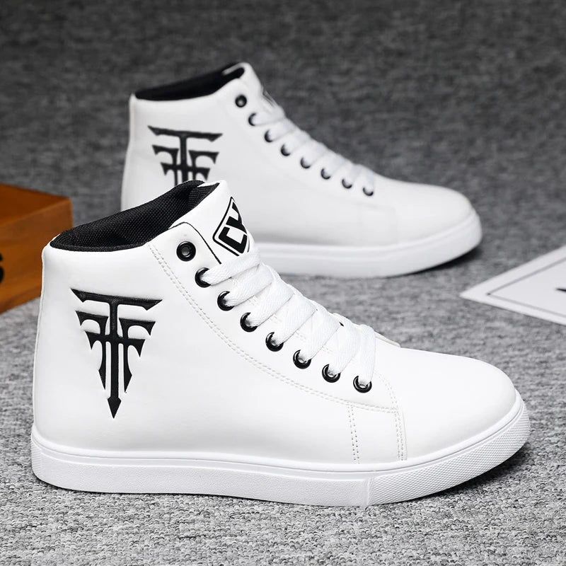 [sneakers] A Pair of High-Top Sports Casual Outdoor Skate Shoes, Comfortable And Suitable for Travel And Fitness (Available in L TAVEN System LLC