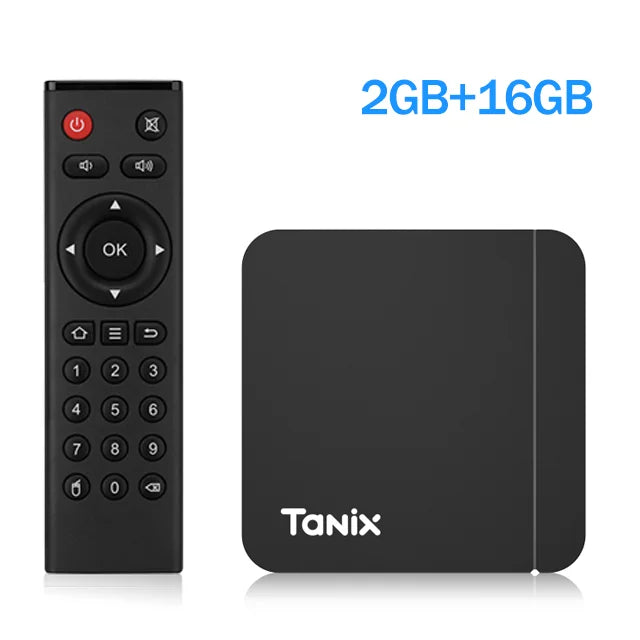 Tanix W2 Android 11 Smart TV box Amlogic S905W2 2GB 16GB 2.4G/5G Dual Wifi AV1 BT Set Top Box Media player PK Tanix TX3 TAVEN System LLC