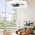 Simple LED Ceiling Fan Light Remote Control with Infinite Dimming 6 Levels of Wind Speed Living Room Bedroom chandelier fan TAVEN System LLC