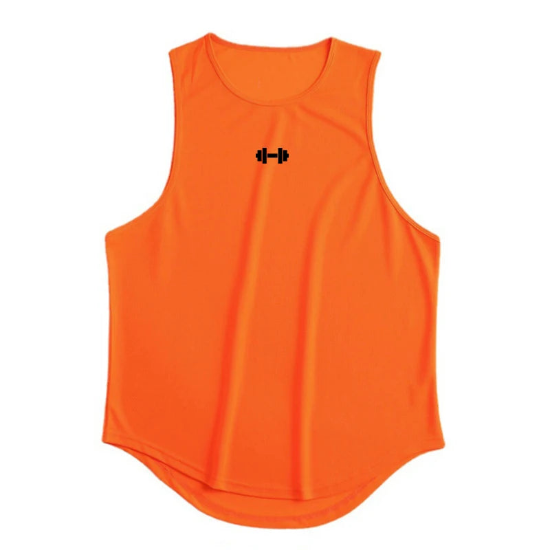 Summer Men's Gym Tank Top Fitness Training Clothing Quick-drying Loose Bodybuilding Sleeveless Shirt Men Fashion Basketball Vest TAVEN System LLC