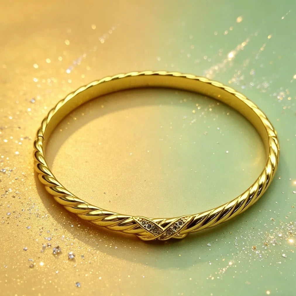2026 New High-Quality Bangle Series Jewelry Minimalist Fashion Design Valentine's Day Gift Suitable for Any Occasion  SZ11 TAVEN System LLC