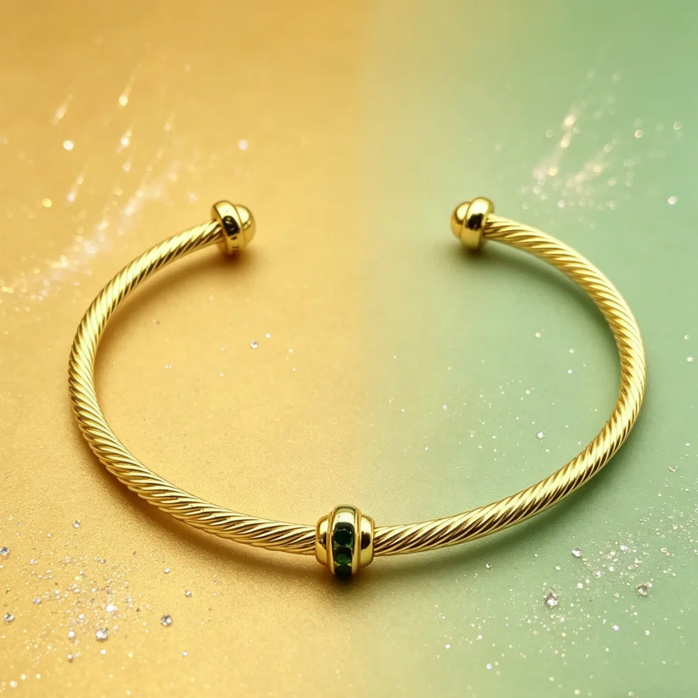 2026 New High-Quality Bangle Series Jewelry Minimalist Fashion Design Valentine's Day Gift Suitable for Any Occasion  SZ11 TAVEN System LLC