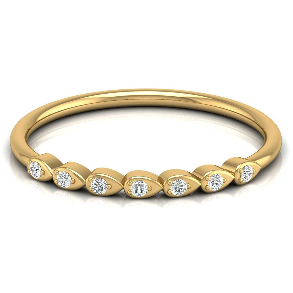 Certified Lab Grown Diamond Ring Original 10K 14K 18K VVS1 Diamond New Collection Adjustable Band Ring Hot Trending Products TAVEN System LLC