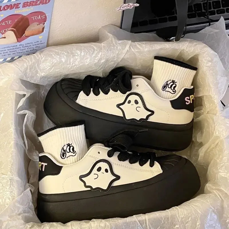 Shoes for Women High on Platform Round Toe Woman Footwear Trends 2025 Comfortable and Elegant Walking Aesthetic Vulcanized Shoe TAVEN System LLC