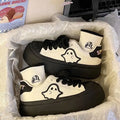 Shoes for Women High on Platform Round Toe Woman Footwear Trends 2025 Comfortable and Elegant Walking Aesthetic Vulcanized Shoe TAVEN System LLC