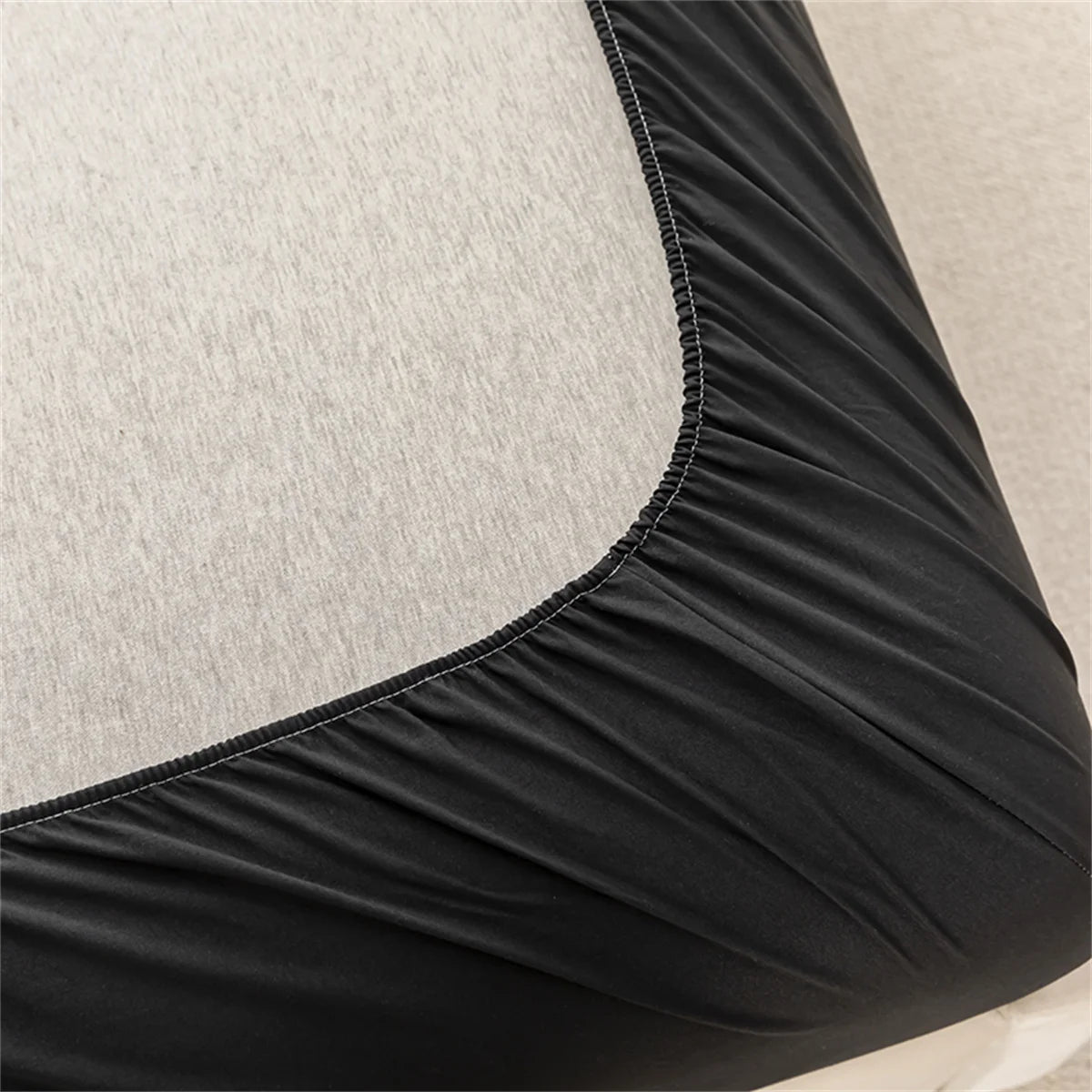 Kuup Safe Waterproof Mattress Protector Soft Comfortable Breathable Solid Color Fitted Bedding Cover No Pillowcases Included TAVEN System LLC