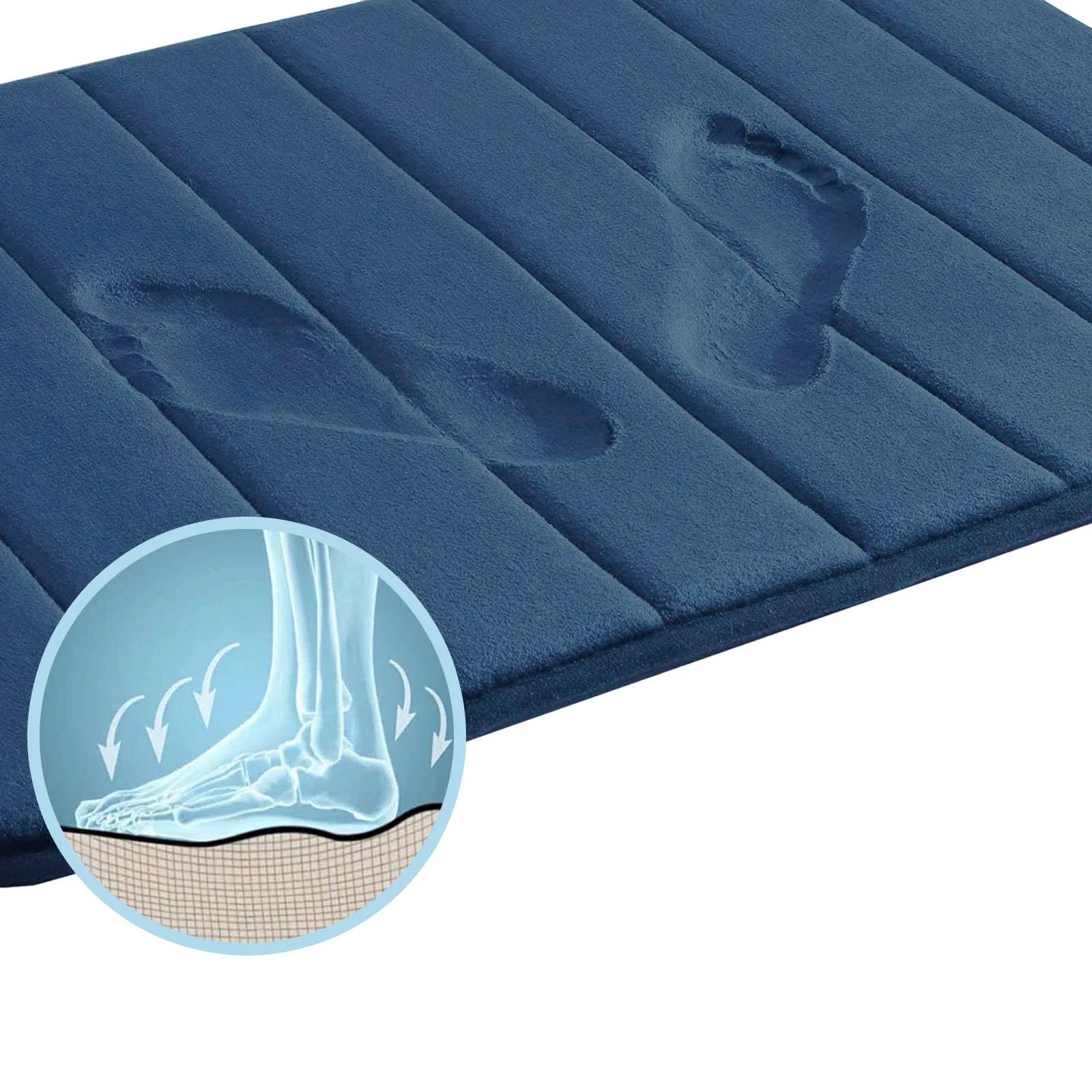 Super Absorbent Bath Mat Memory Foam Carpet Non-slip Bathroom Rug Bathtub Side Floor Rugs Shower Room Doormat Toilet Footpad TAVEN System LLC