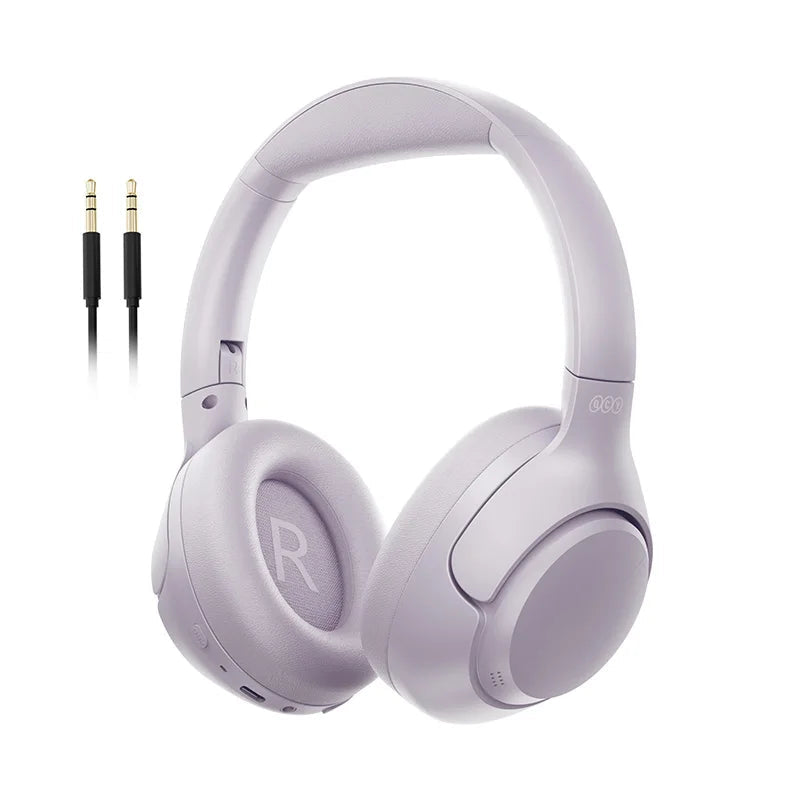 QCY H3 ANC Wireless Headphones 43dB Hybrid Active Noise Cancellation Headset Bluetooth 5.4 Hi-Res Audio Earphones 60H Playtime TAVEN System LLC